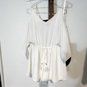 The BEST white romper